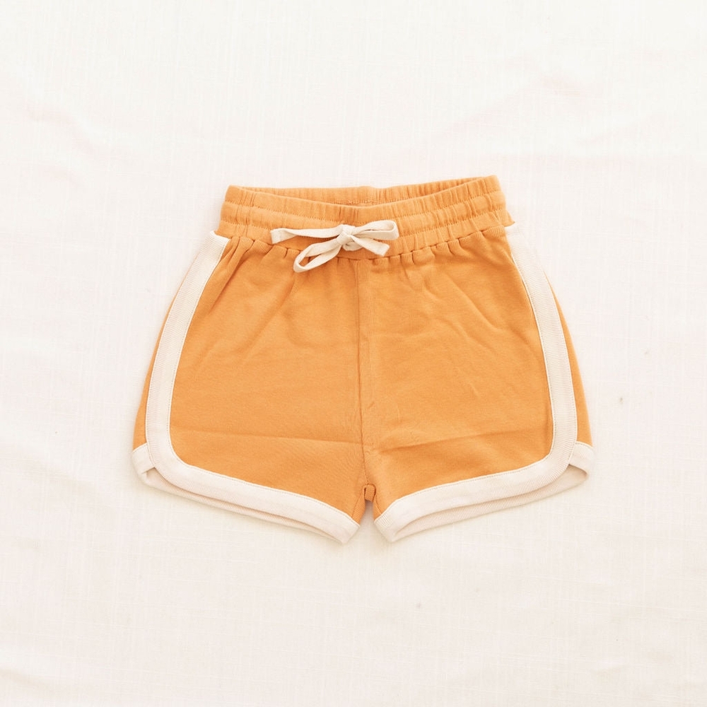 NWT Fin & Vince Track Shorts - Golden Earth